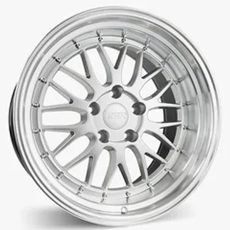 ESR SR05 19X9.5 ET22 (5X120 / 72.56) - Hyper Silver - Machined Lip